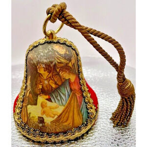 Vintage Christmas Bell 1975 REUGE Ornament First Issue Switzerland Not Working